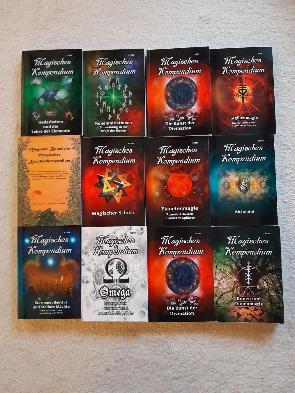 Bücher: Magisches Kompendium, insg. 12 Stk – Neu (gemäss Beschreibung) aus Männedorf von tigel19