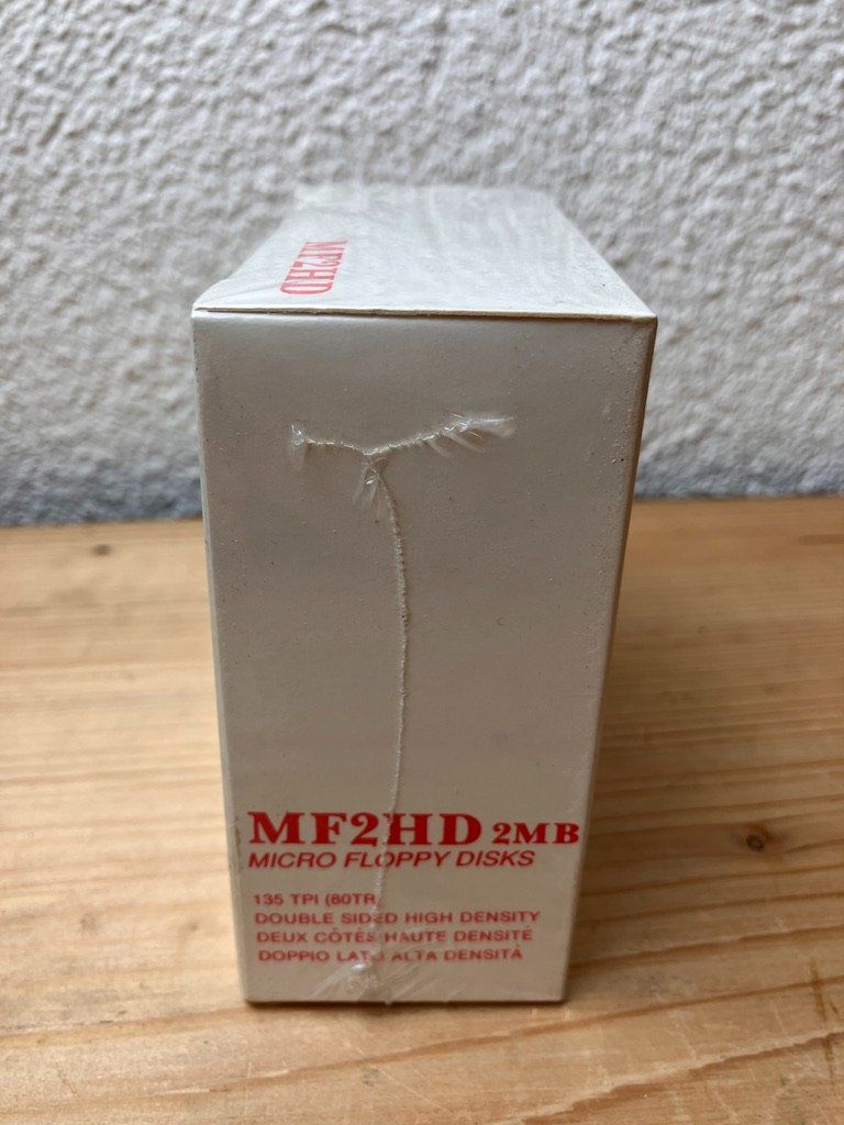 Dischetti: 10 Stk. Floppy Disk Disketten 1.44MB MF2HD in OVP – Nuovo e nell'imballaggio originale da Fislisbach venduto da Promo 2