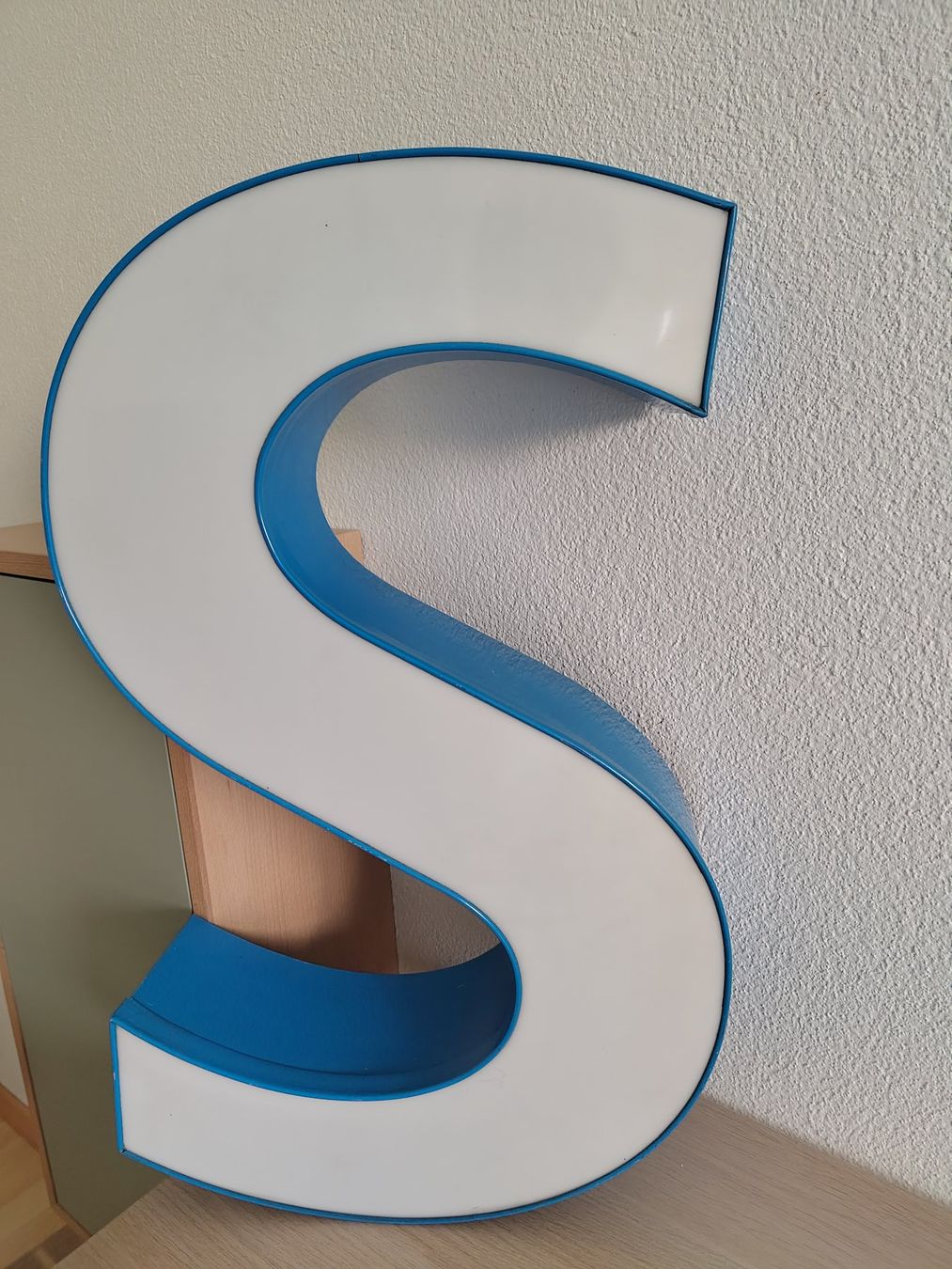 Insegne: Alter Leuchtbuchstaben S rar! – Usato da Zofingen venduto da decidua 1