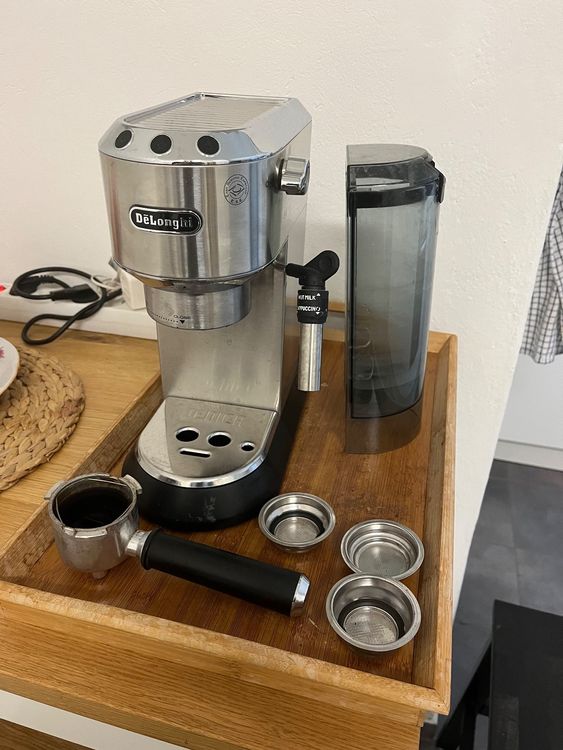 DeLonghi Dedica Kaffee Espressomaschine Siebtr ger Pads Kaufen