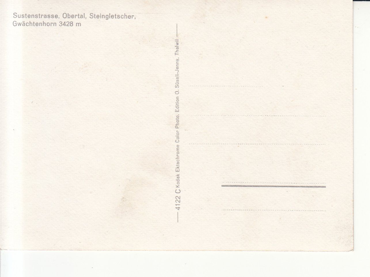 Cartoline postali: Sustenstrasse ca. 1970 – Usato da Bürglen TG venduto da StampGraf 1