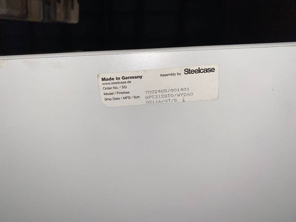 Scrivanie: Bürotisch Steelcase – Usato da Sulgen venduto da Rayru90 3