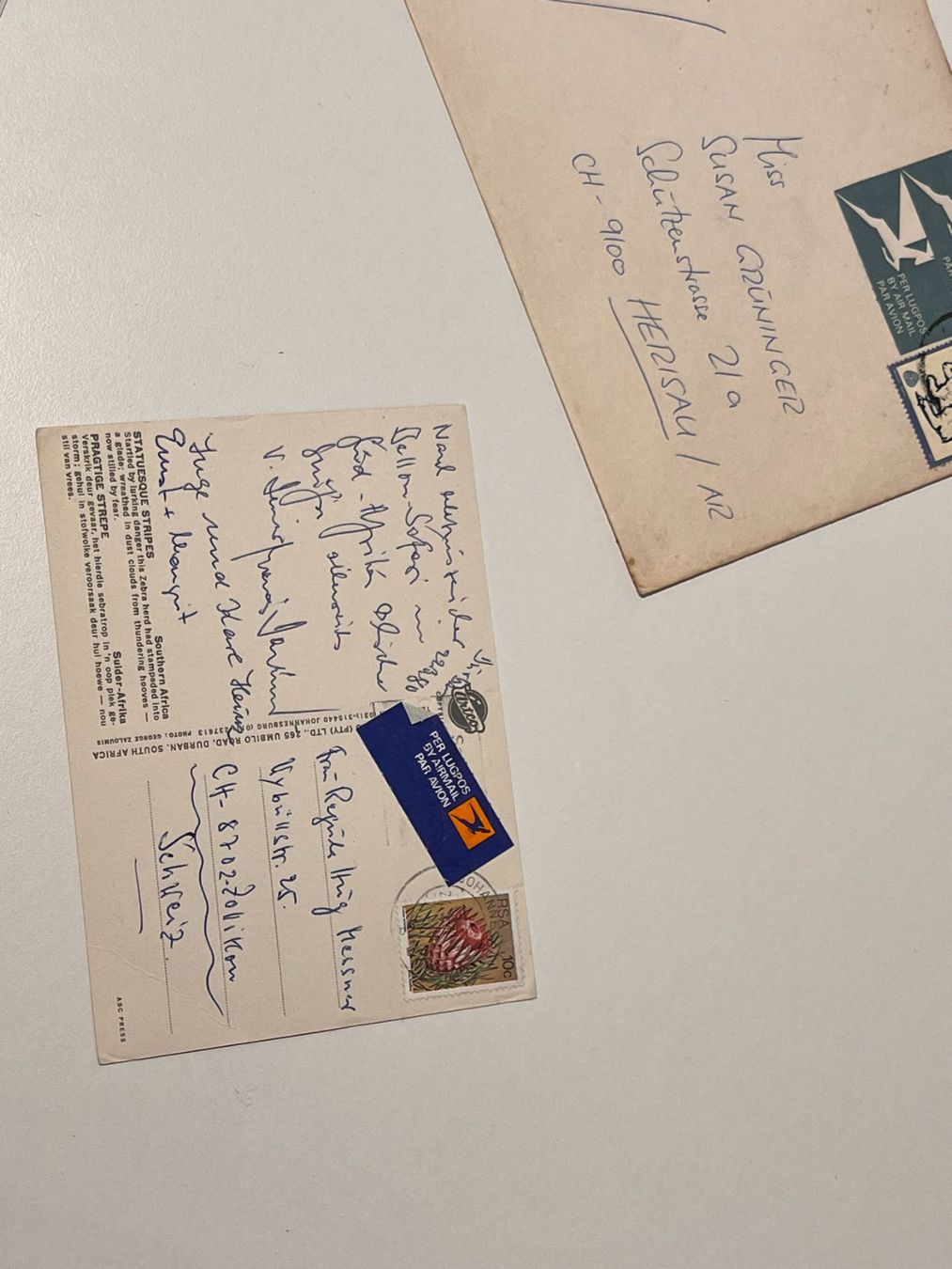 Alle Briefmarken: RSA BRIEFE - POSTKARTE – Gebraucht aus Riva san vitale von abd_p86k 1