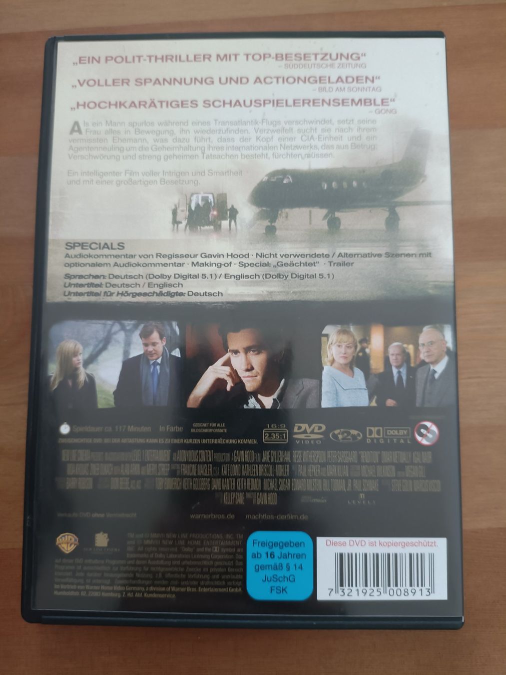 Tutti i DVDs: Machtlos – Usato da Aarau venduto da d_m_bf6g 1
