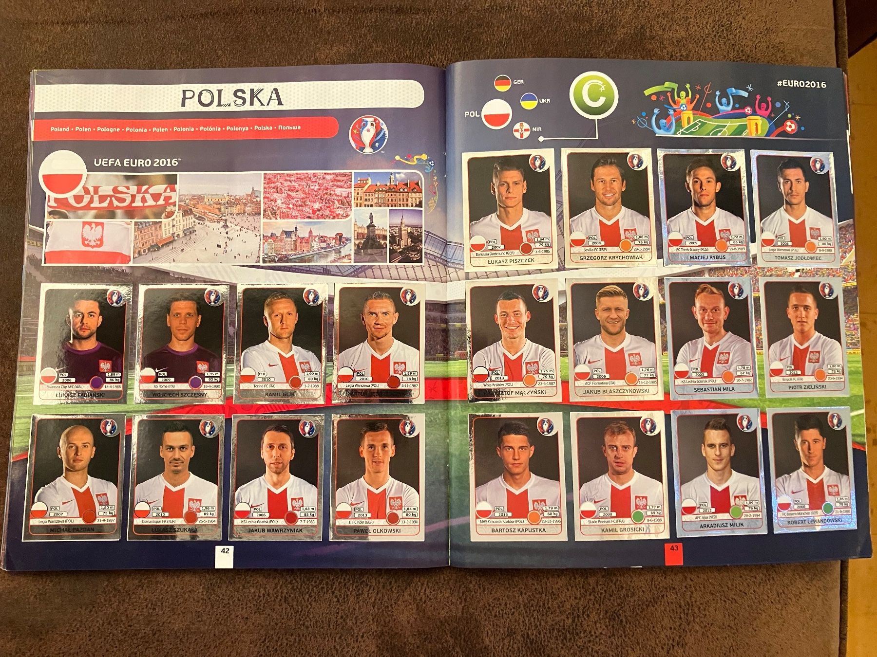 Panini Album: Album 2016 Schweiz Komplett – Usato da Duebendorf venduto da RoteRose 2