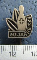 SKV 30JAHRE KEGELN ANSTECKNADEL VINTAGE ALT