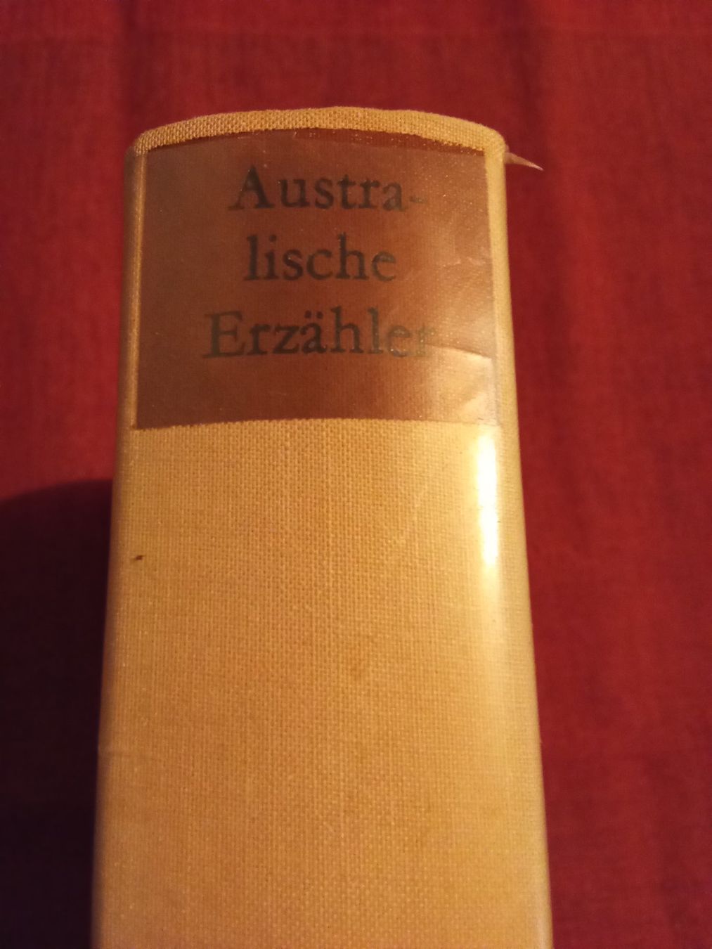 Bücher: Australische Erzähler. Eine Anthologie. Schnack, Elisabeth – Gebraucht aus Remetschwil von Privatflohmi 5