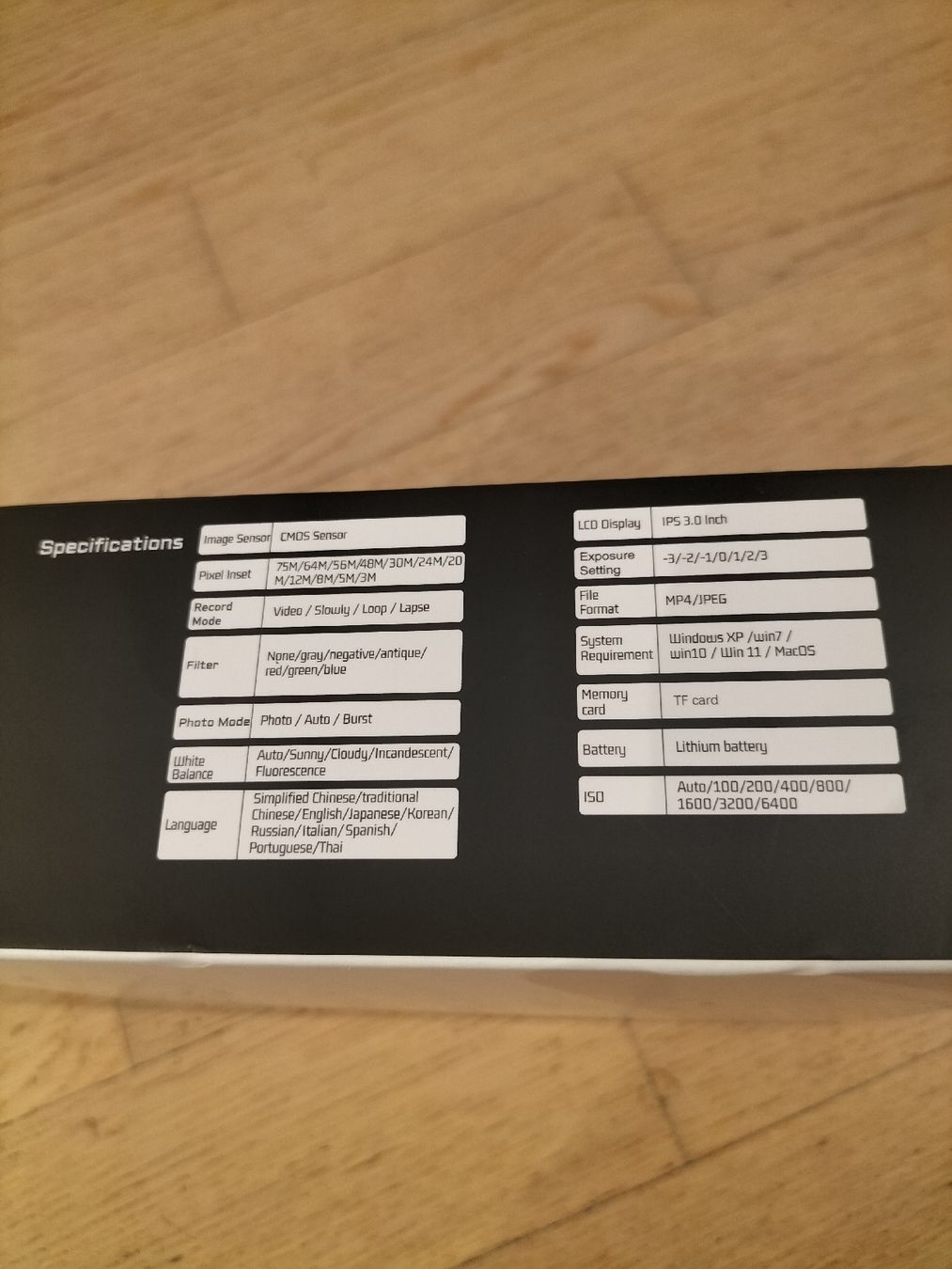 Fotocamera: AiMike 5K Digitalkamera, neu Orginal verpackt – Nuovo e nell'imballaggio originale da Beringen venduto da tan_b56y 2