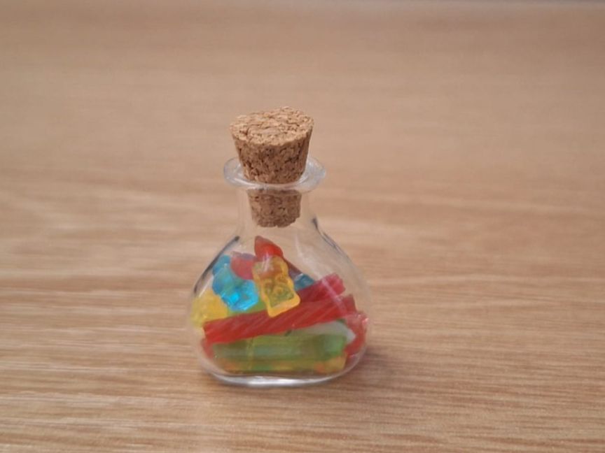 Puppenhäuser & -möbel: Handmade Gummibärchen Glas – Neu (gemäss Beschreibung) aus Zürich von HandmadeTinyFood 2