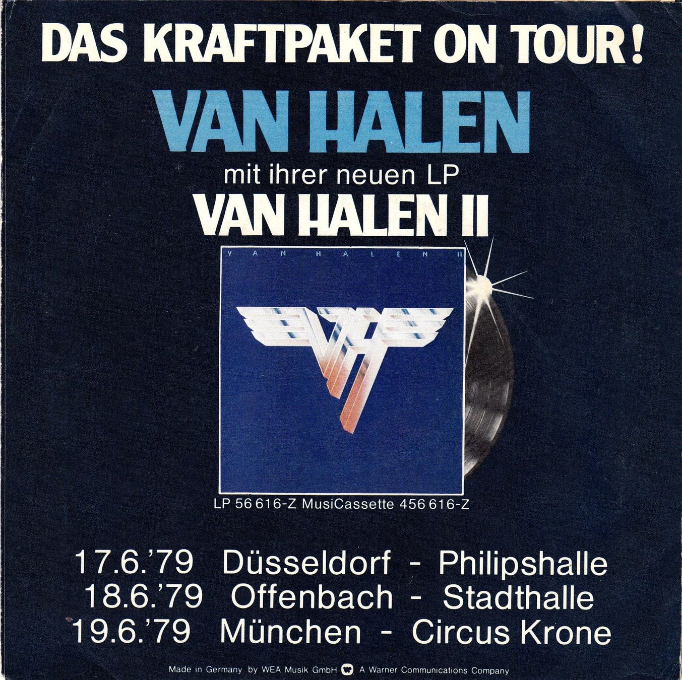 Schallplatten: Van Halen Vinyl Single von 1979 – Gebraucht aus Volketswil von Abcrecords 1