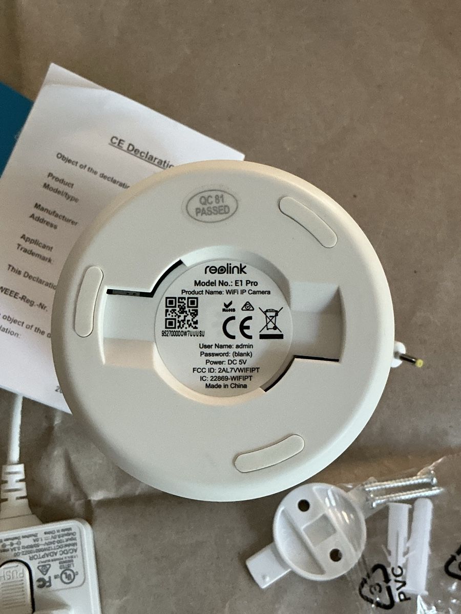 Reolink Systèmes d'alarme: Smart 5MP Wi-Fi PT Indoor Security Camera – Neuf (Voir description) à Jona par WaJaggi 3