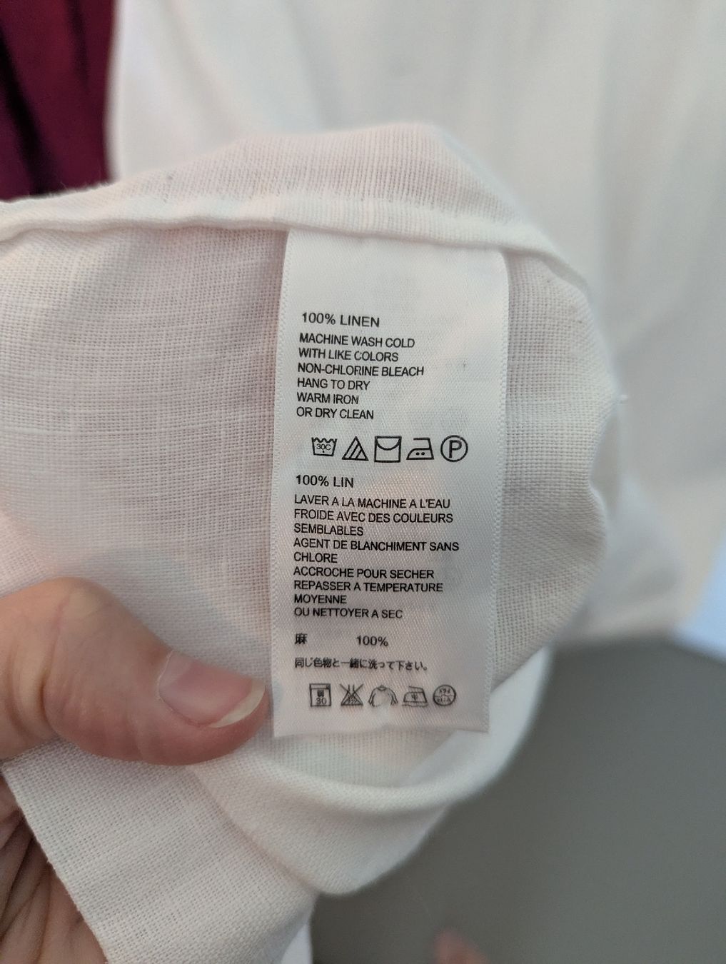 Vestiti: Leinenkleid, weiss, M – Nuovo (secondo la descrizione) da Zürich venduto da Rosahasi 3