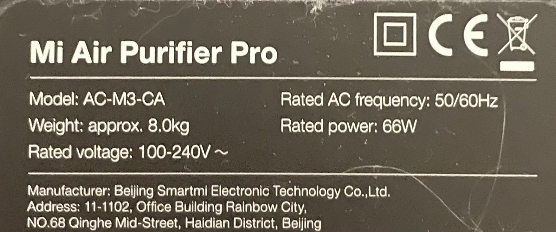Xiaomi Purificatori d'aria: Luftreiniger Xiaomi Mi Air Purifier Pro – Usato da Jona venduto da filiph8 1