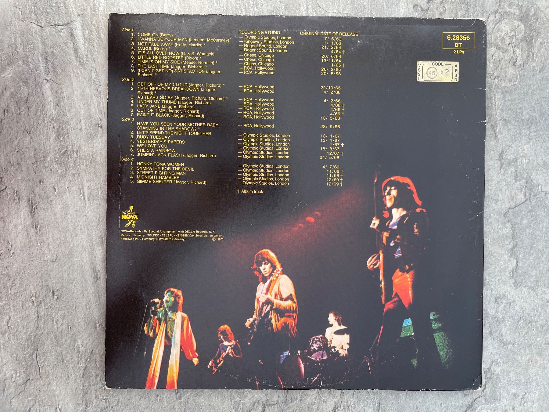 Dischi in vinile: A440/"Rolled Gold" The very best ofThe Rolling Stones! – Usato da Frutigen venduto da Philippe_jsp 1