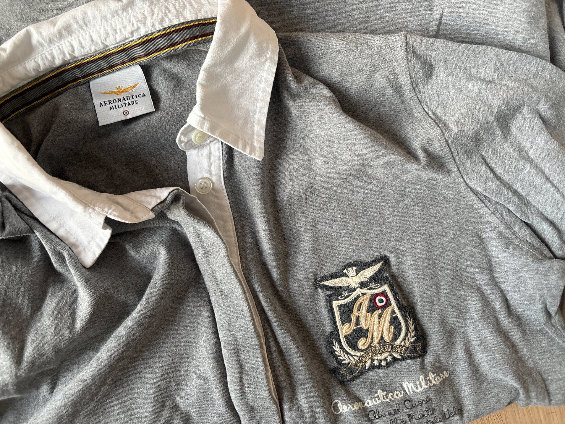 Aeronautica Militare Magliette Polo: Aeronautica Militare Longsleeve – Usato da Elgg venduto da Jo_Naj 2