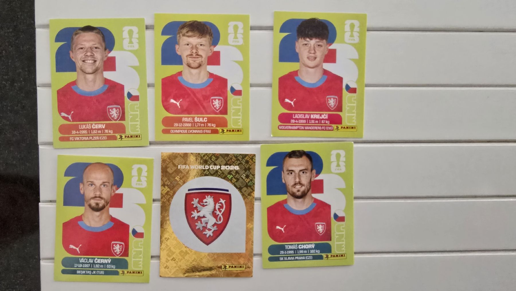 Panini Carte collezionabili: FIFA World Cup 2026 Stickers Tschechien CZE – Nuovo (secondo la descrizione) da Aesch ZH venduto da Strandhaus