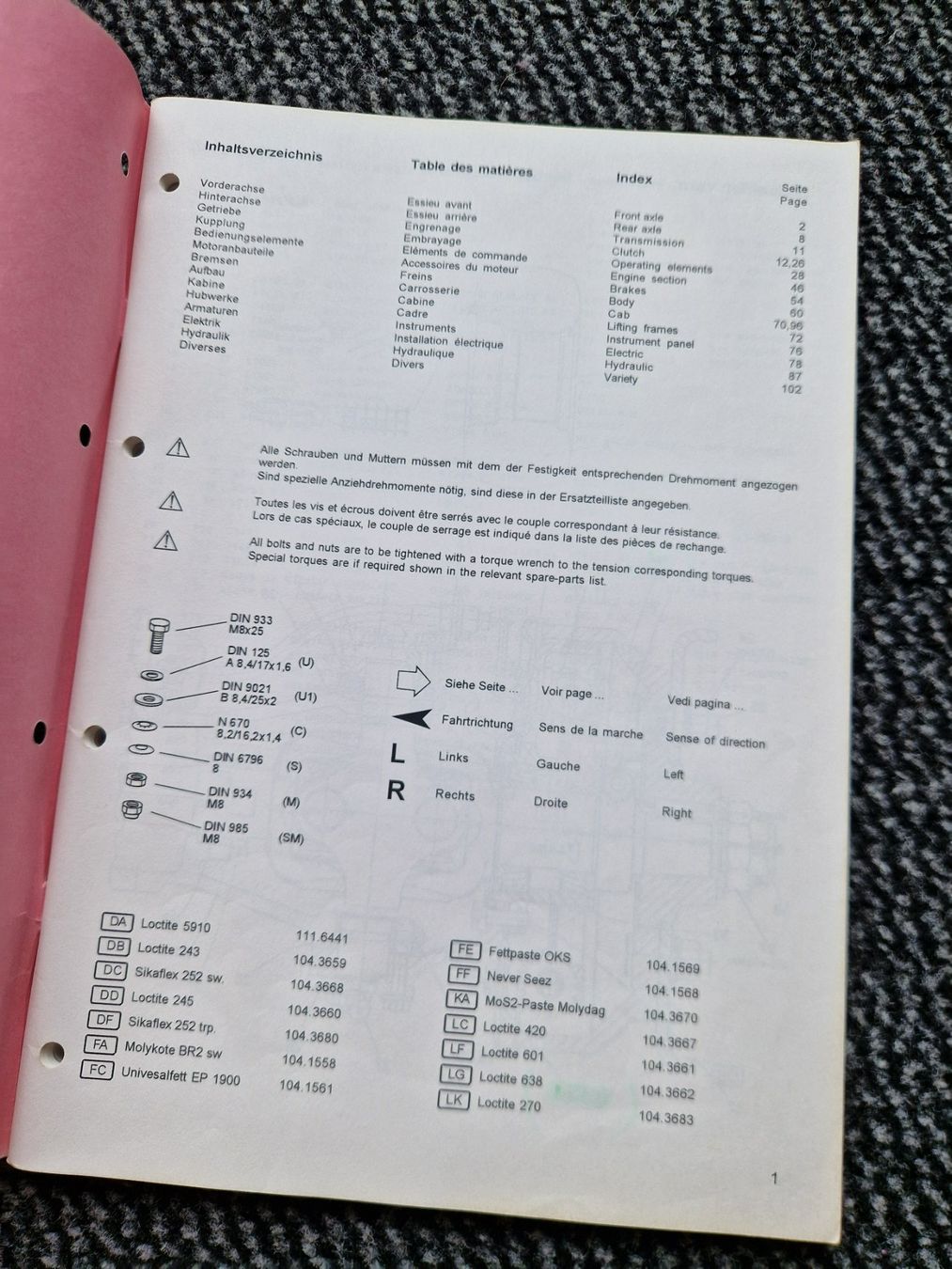 Aebi Trattori: Original ET-Liste Aebi Terratrac TT55 – Usato da Dürnten venduto da Bachtel84 1