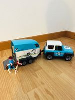 PLAYMOBIL Country 70511 Pferdeanhänger + 9 Pferden & Zubehör