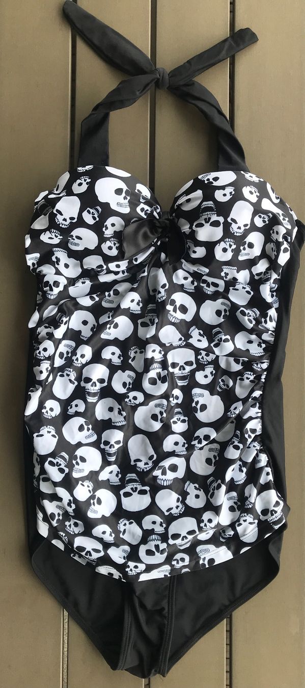Costumi da bagno & Bikini: Badeanzug Skull, Gr. XL – Nuovo (secondo la descrizione) da Ebnat-Kappel venduto da Molton