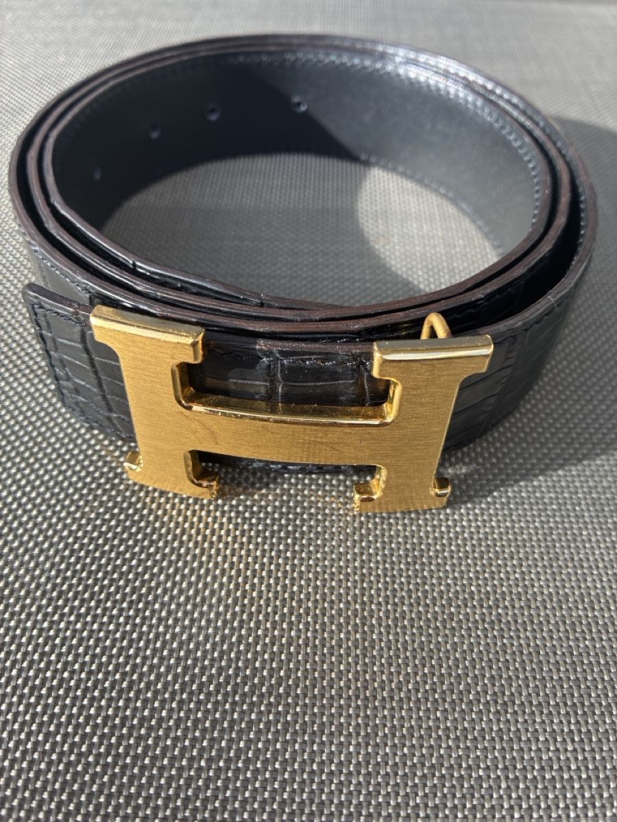 Hermès Ceintures: Hermes Crocodile belt – D'occasion à Pfäffikon SZ par StanleyCup