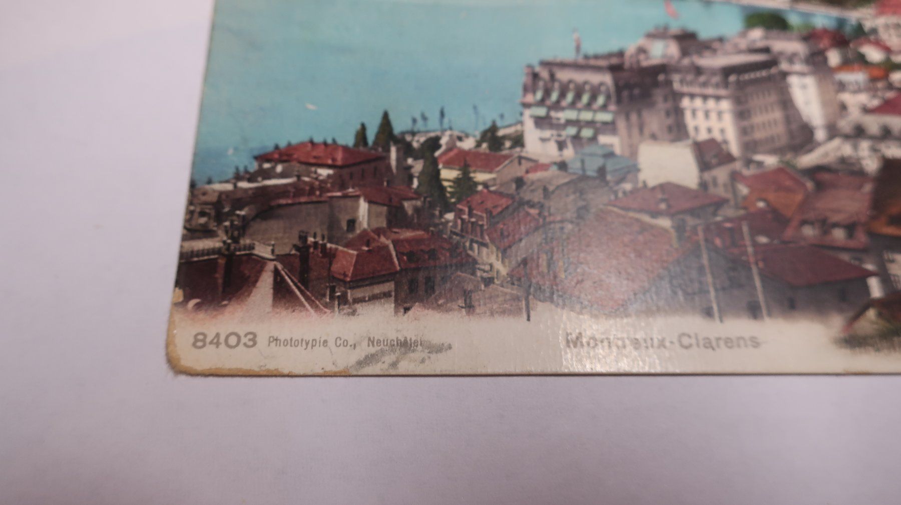 Ansichtskarten: Montreux - Clarens 1907 – Gebraucht aus Cormoret von Pascalll2001 4