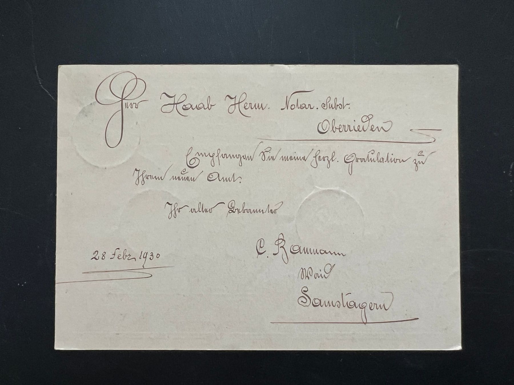 Cartes postales: Bild-Postkarte 1930 Grimsel   (V194) – D'occasion à Hinwil par Sidi4 1