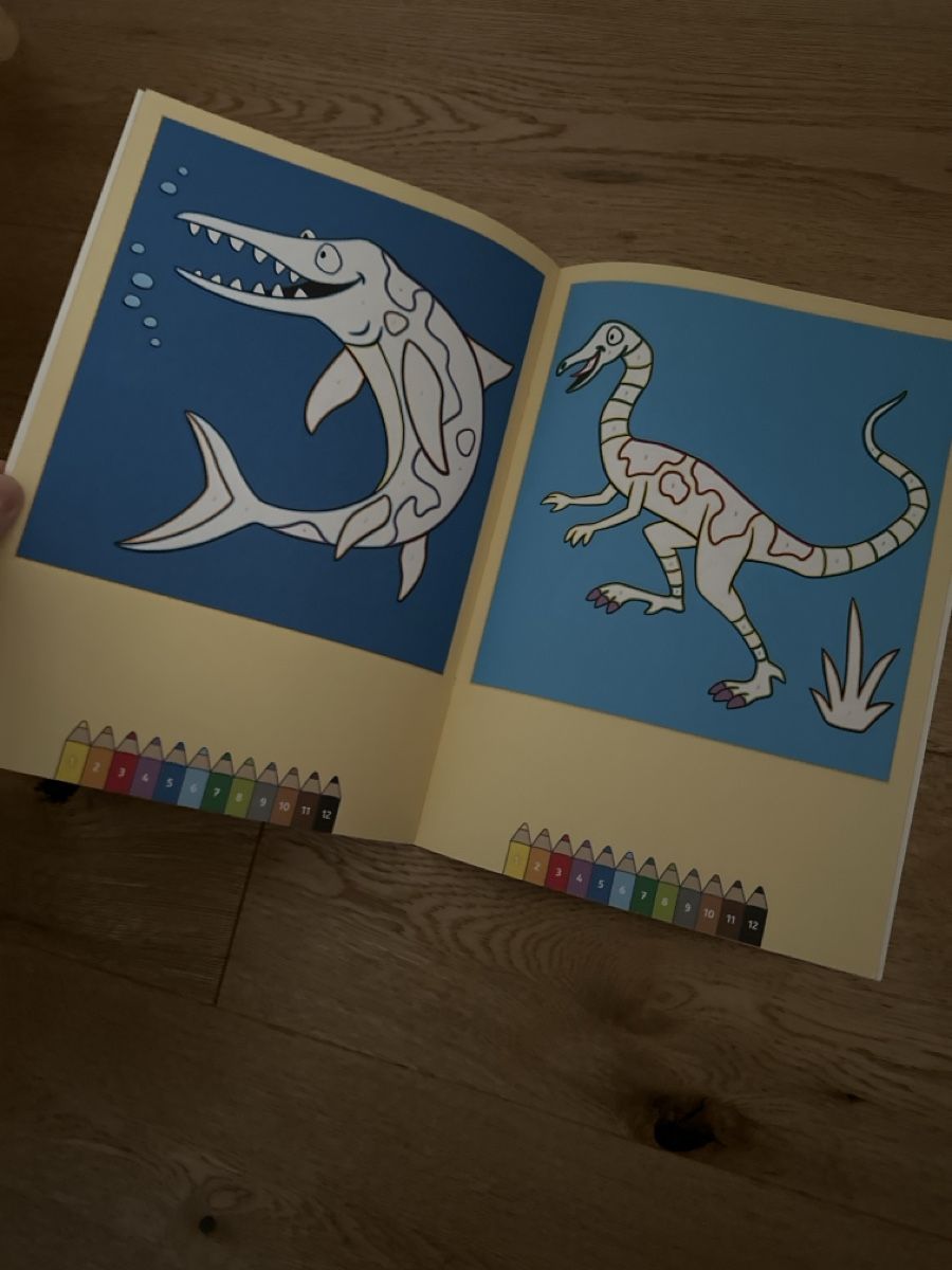 Libri: Malen und zahlen Dinosaurier 3+ neu – Nuovo (secondo la descrizione) da Montreux venduto da canori 1