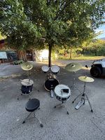 batterie acoustique mapex et équipements.