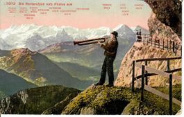 Berneralpen vom Pilatus aus