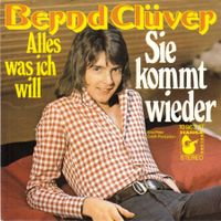 Bernd Clüver Vinyl Single von 1972  seine 1. Single