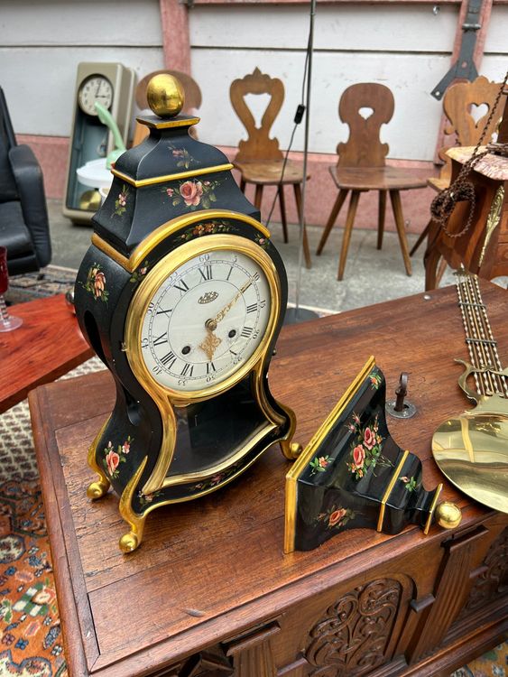 Kleine schöne Pendule JEX Residence Zürich Doppelschlag Kaufen auf