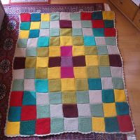 Bettdecke / Spieldecke ca 125x155cm