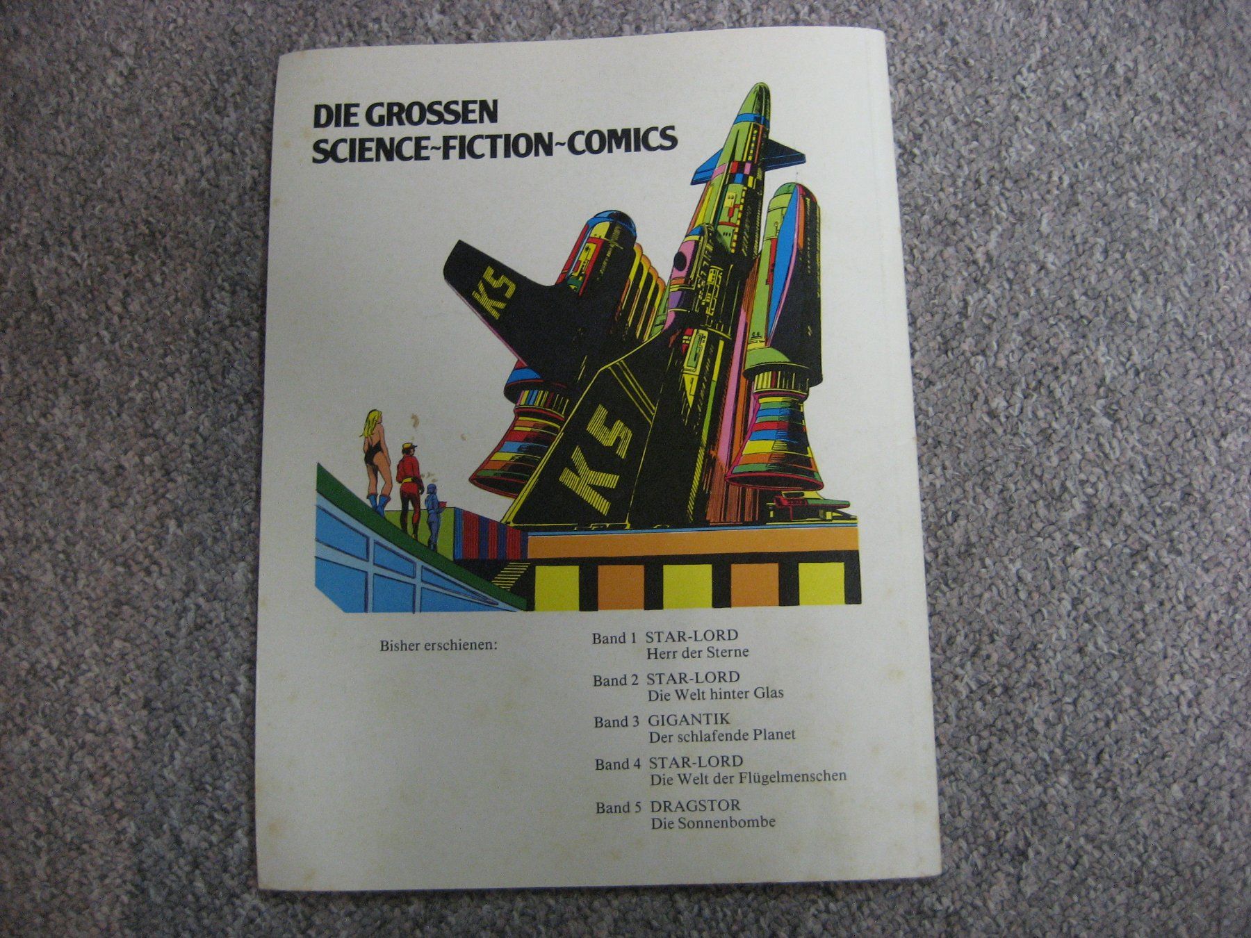 Fumetti: die grossen Science Fiction Comics 5 Dragstor – Usato da Bottighofen venduto da Spiderman61 1