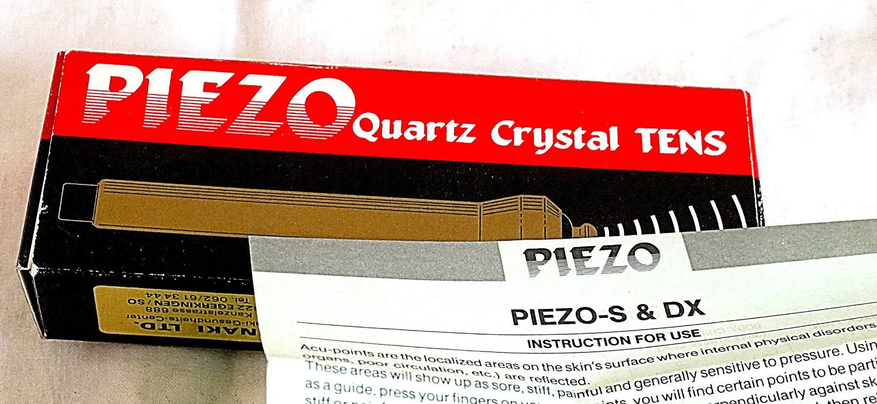 Minerali & Pietre curative: Piezo Quarz Crystal Tens – Usato da Baar venduto da 2cvbaar 2