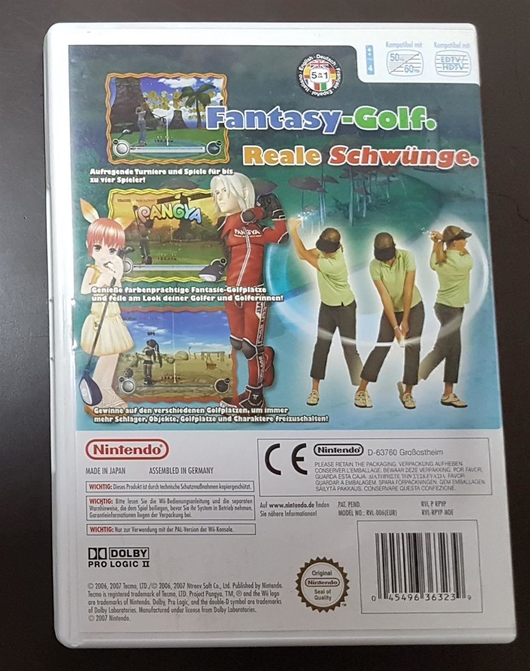 Nintendo Giochi: 😎 Pangya Golf With Style  Wii – Usato da Schüpfheim venduto da Games_Spielkonsolen 3