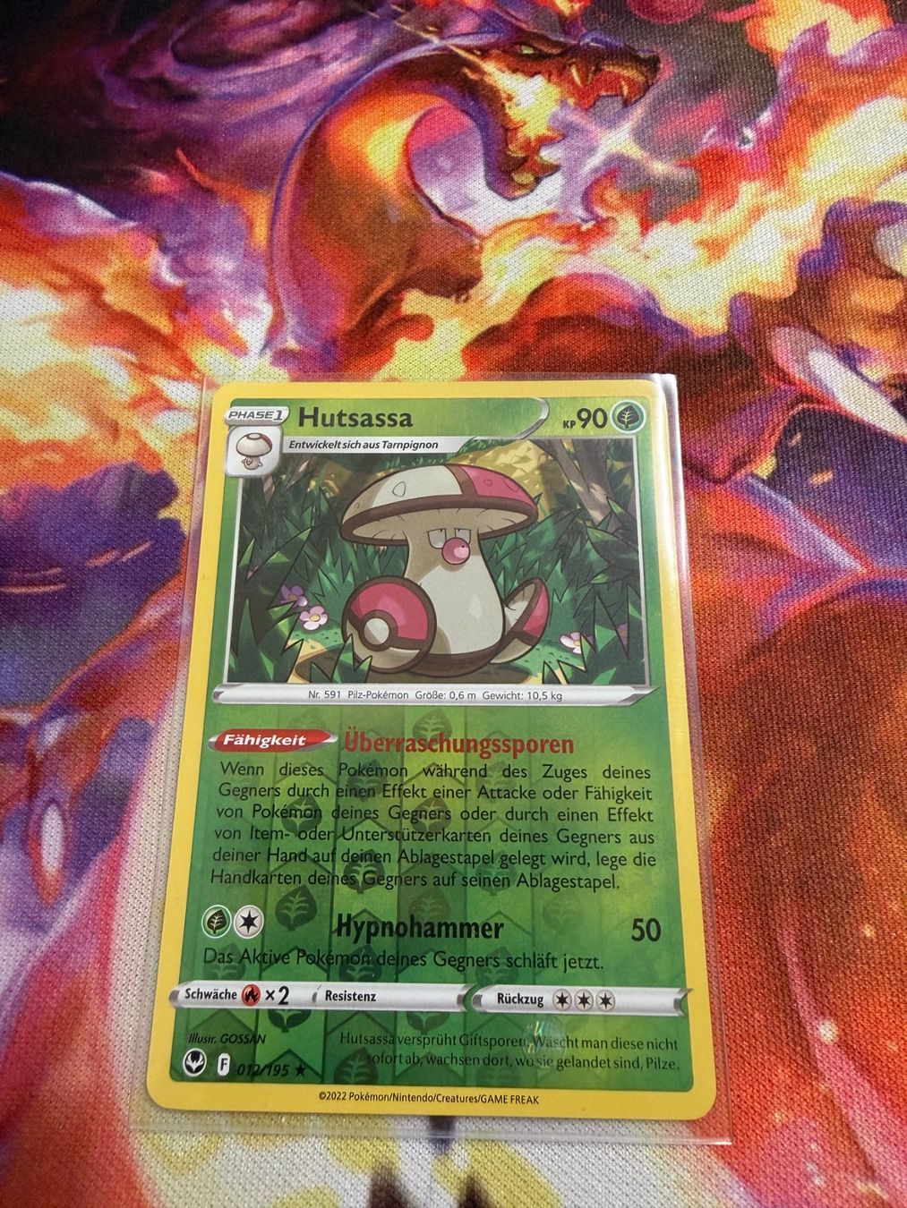 Pokémon Carte collezionabili: Hutsassa (SIT 012) / Reverse Holo / Silberne Sturmwinde – Nuovo (secondo la descrizione) da Bülach venduto da CherryBlu
