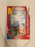Ravensburger Puzzle, 3x49 Teile, Pokémon, Komplett, neu+ovp