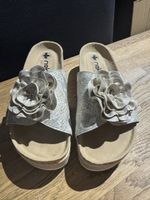 SOMMER ☀️Rieker  Pantolette Gr. 38 mit Blumenaufsatz 