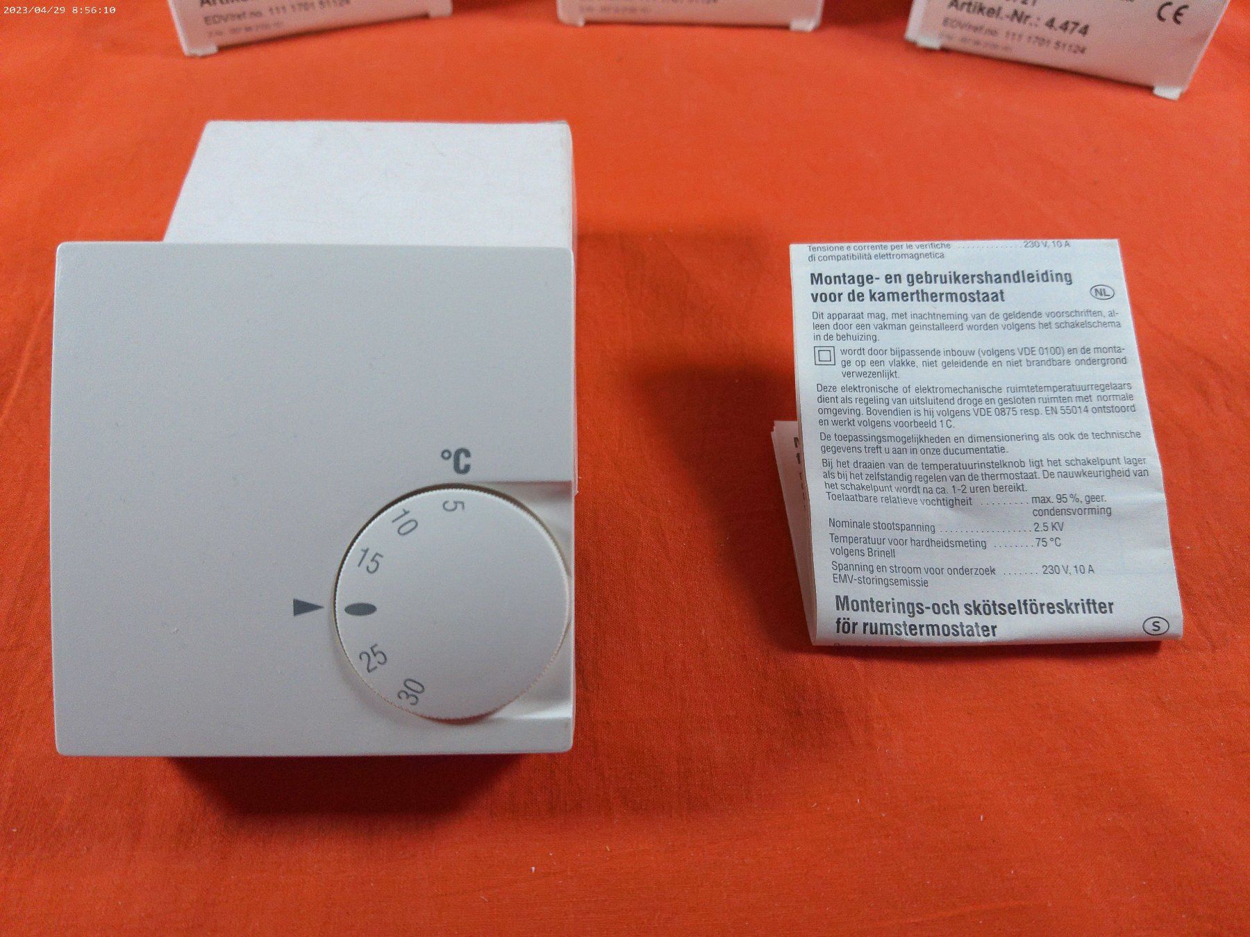 Misurare: Raumthermostad - Regler RTR - E 672 – Nuovo e nell'imballaggio originale da Oftringen venduto da shoptwotrade 1