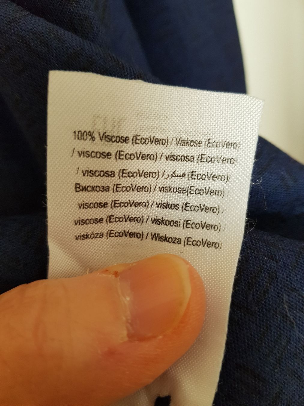Camicette: Chemisier Kaffe bleu marine, taille 42 – Nuovo (secondo la descrizione) da Veyrier venduto da sosozizou 2