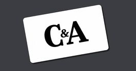 C&A Geschenkgutschein im Wert von 116 CHF