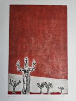 A.NEUMEISTER ORIGINAL RADIERUNG AQUATINTA AUF BÜTTENPAPIER