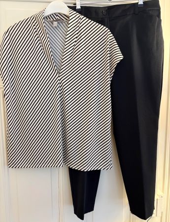 Schicke Hose mit passendem Shirt Gr 44
