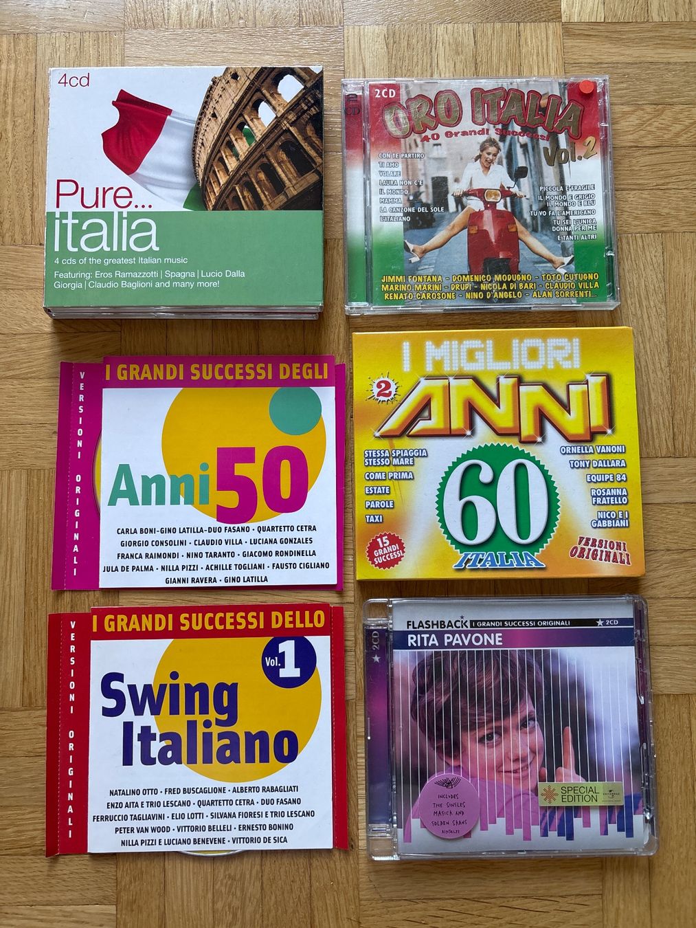 CDs: Italia – D'occasion à Wabern par fingersinfactories