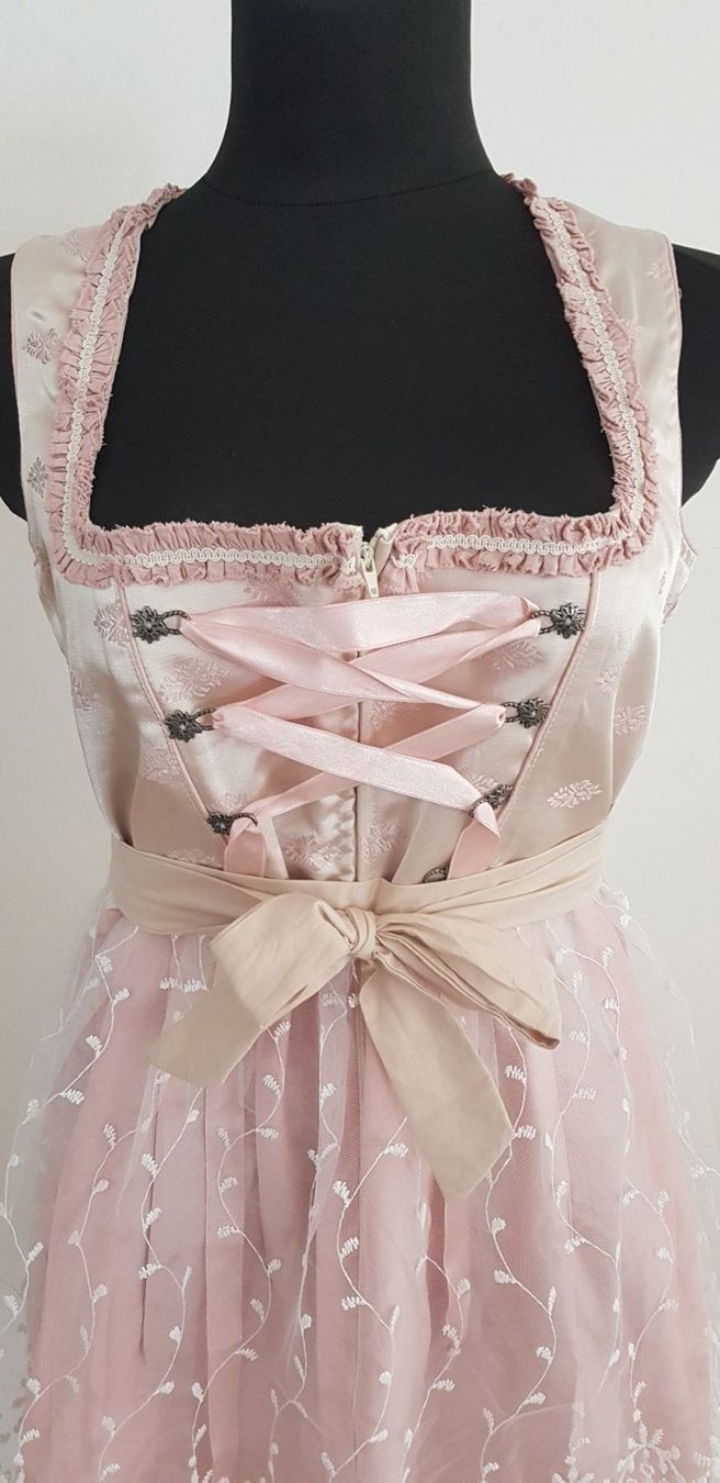 Vestiti: 2tlg. Dirndl Gr. 46, 48, rosa Neu – Nuovo e nell'imballaggio originale da Frick venduto da FrauvonK 4