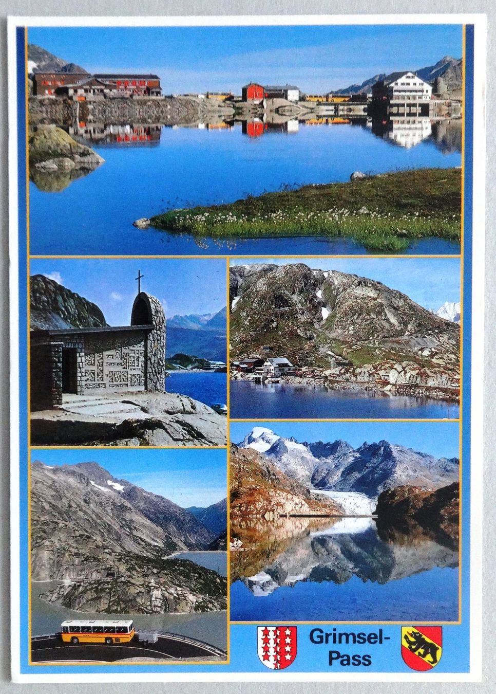 Cartoline postali: Grimsel-Passhöhe, 2165 m ü.M. – Usato da Fétigny venduto da Billy2miny