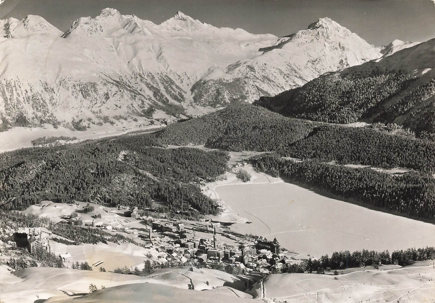 Ansichtskarten: St. Moritz  - Albert Steiner – Gebraucht aus Schwyz von Seffi56