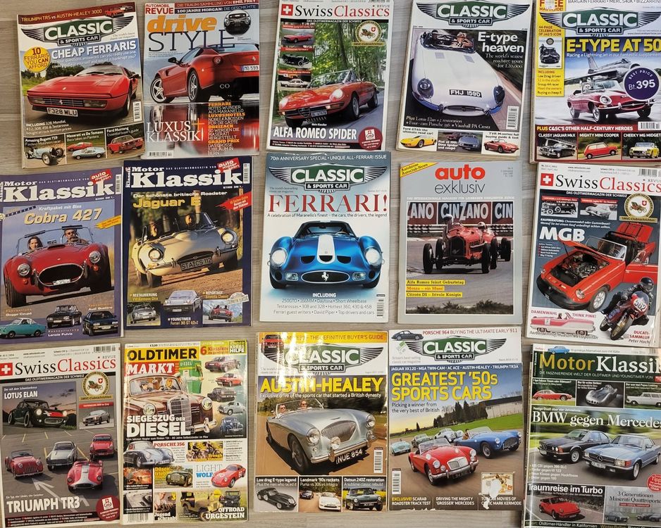 Autozeitschriften Automagazine diverse Ausgaben (25 Stk) (Gebraucht) in ...