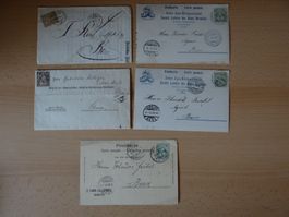 Interessantes Briefe-Lot ab sitzende Helvetia ab CHF 1.--