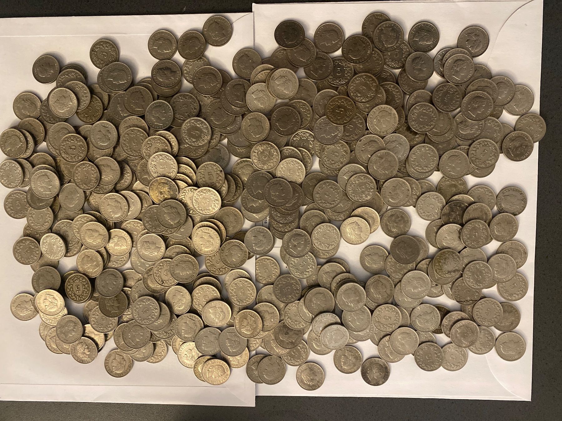 Tutti le monete: 5 Räppler -  ca. 468 Stk – Usato da Leibstadt venduto da Shopcity